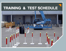 Training & Test Schedule